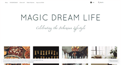 Desktop Screenshot of magicdreamlife.com